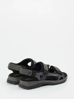 Herren Waldläufer – Trekkingsandale aus Fettleder anthrazit