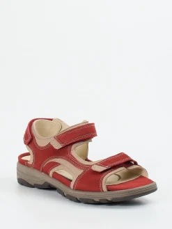 Damen Waldläufer – Trekking-Sandalette aus Nubukleder