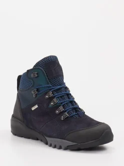 Damen Waldläufer – Wanderschuhe aus Leder-Mesh