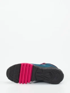 – Wanderschuhe aus Veloursleder Petrol*Waldläufer New