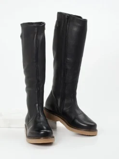 Damen Werner – kniehohe Stiefel aus Kalbleder