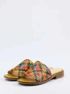 – Pantolette aus Flechtleder color*Werner Online