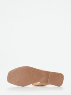 Damen Werner – Pantolette aus Jute in Naturfaser-Optik