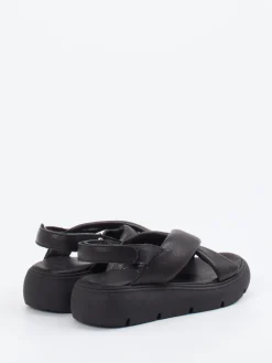 Damen Werner – Plateau-Sandalen aus Kalbleder