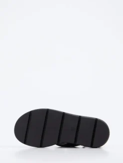 Damen Werner – Plateau-Sandalen aus Kalbleder