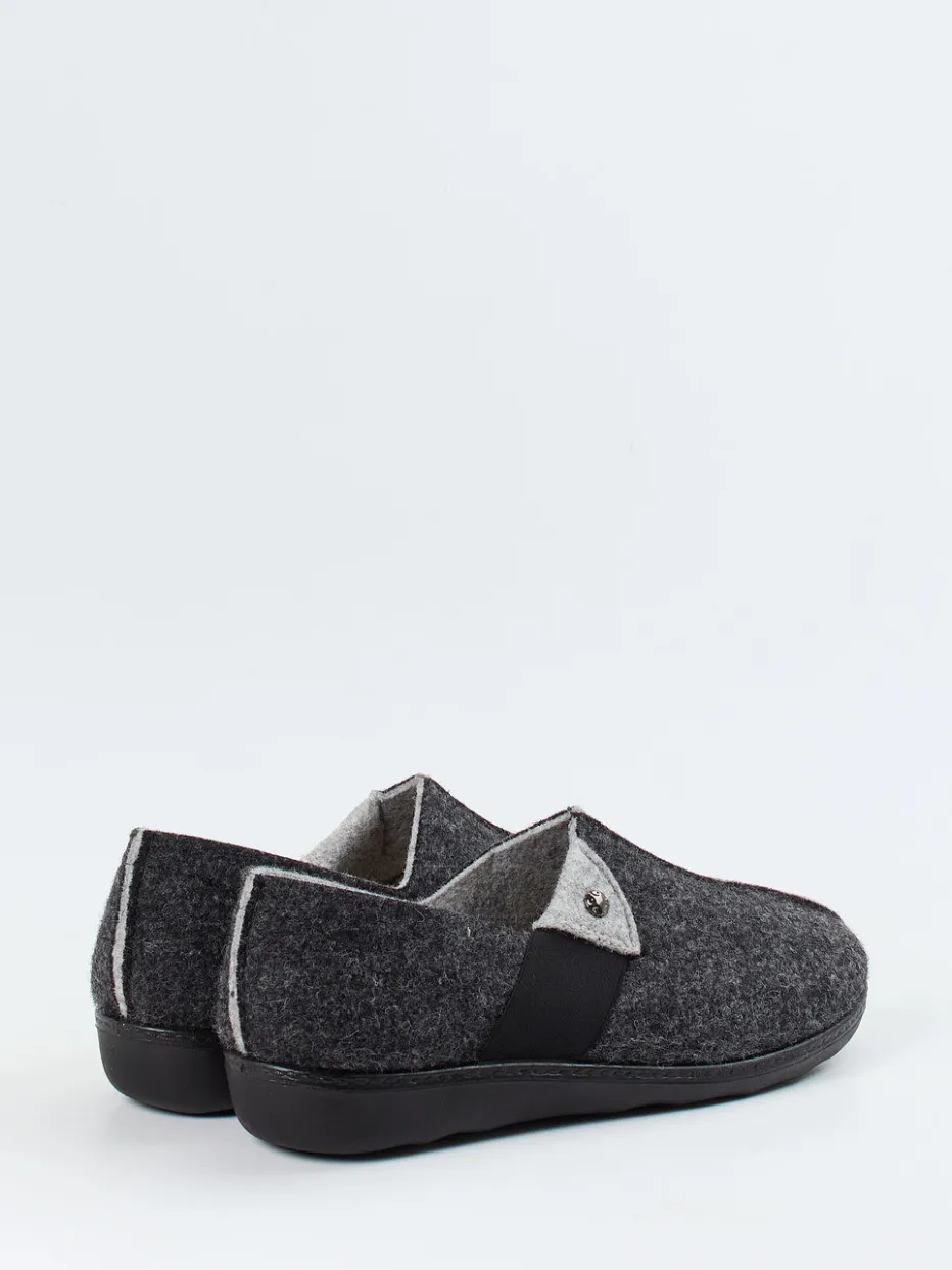 Damen Westland – Filzpantoffeln aus Filz in Anthrazit