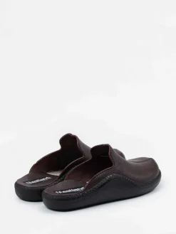 Herren Westland – Hausschuh aus Kalbleder Dunkelbraun