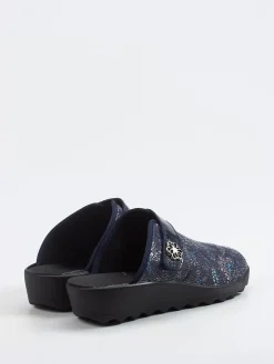 – Hausschuh-Clog aus Textil in Dunkel*Westland Best