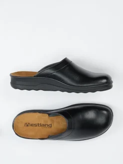 – Hausschuh-Clog aus Kalbleder*Westland New