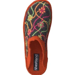 – Pantoffeln aus Filz in Ziegel*Westland New