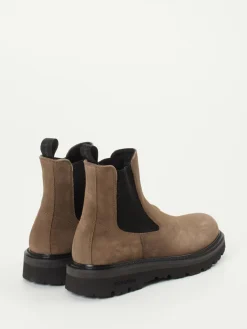 – Chelsea Boots aus Veloursleder taupe*Woolrich Sale