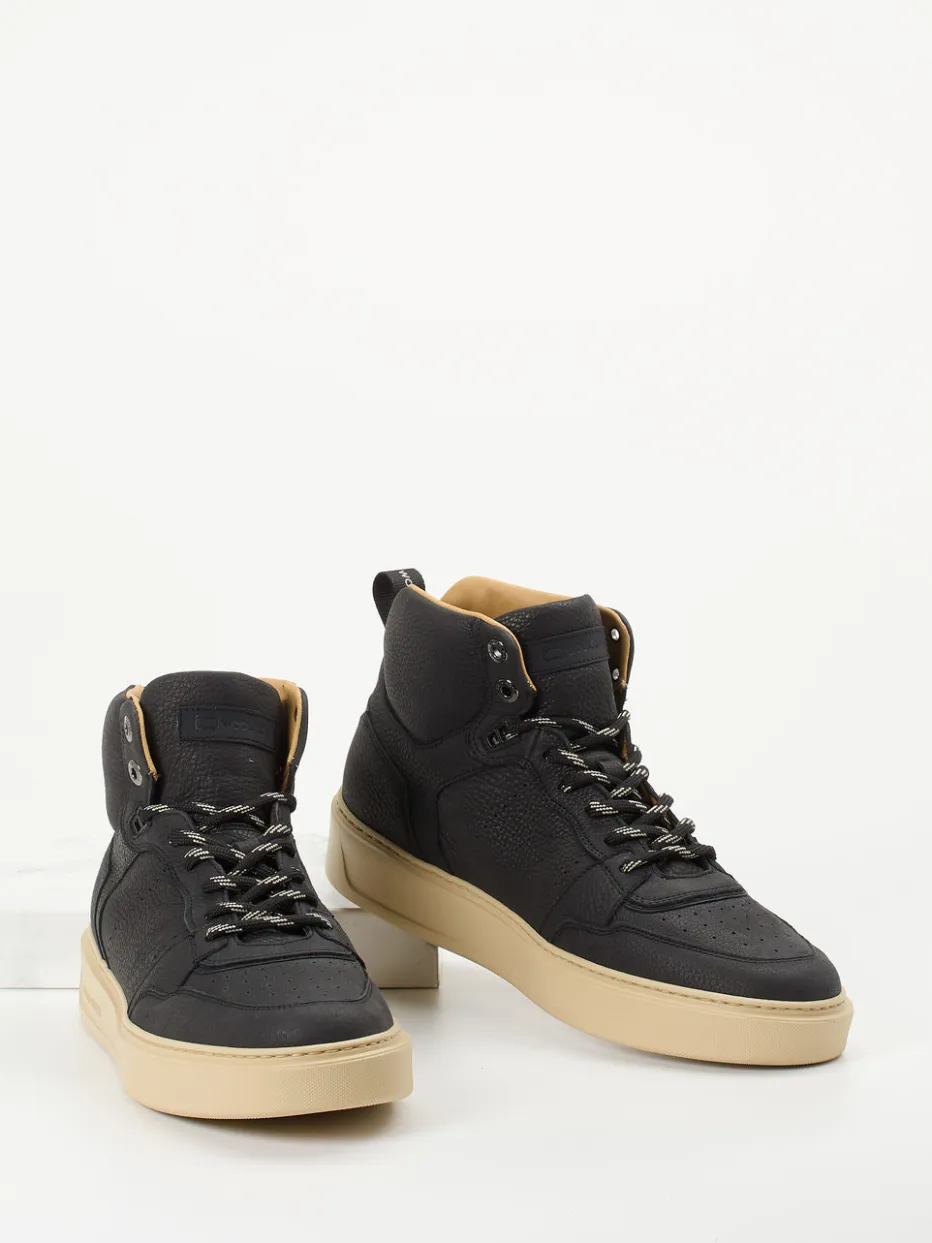 Herren Woolrich – High-Top Sneaker aus Nubukleder
