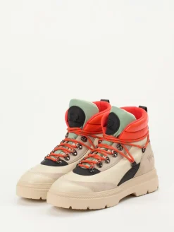 – Hiking-Stiefel aus Lammleder color*Woolrich Discount