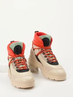 – Hiking-Stiefel aus Lammleder color*Woolrich Discount