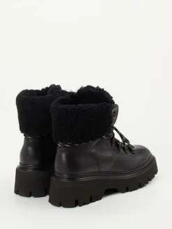 Damen Woolrich – Schnürboots aus Kalbleder