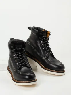 – Stiefeletten aus Kalbleder*Woolrich New