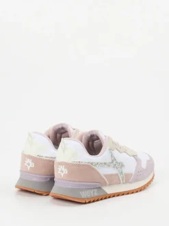 – Retro-Sneaker aus Veloursleder Rosé*W6YZ Discount