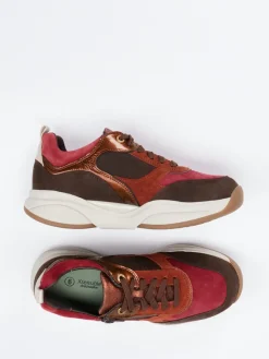 Damen XSENSIBLE – Chunky Sneaker aus Veloursleder color