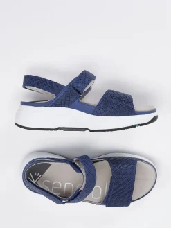 Damen XSENSIBLE – Komfort-Sandale aus geprägtem Leder