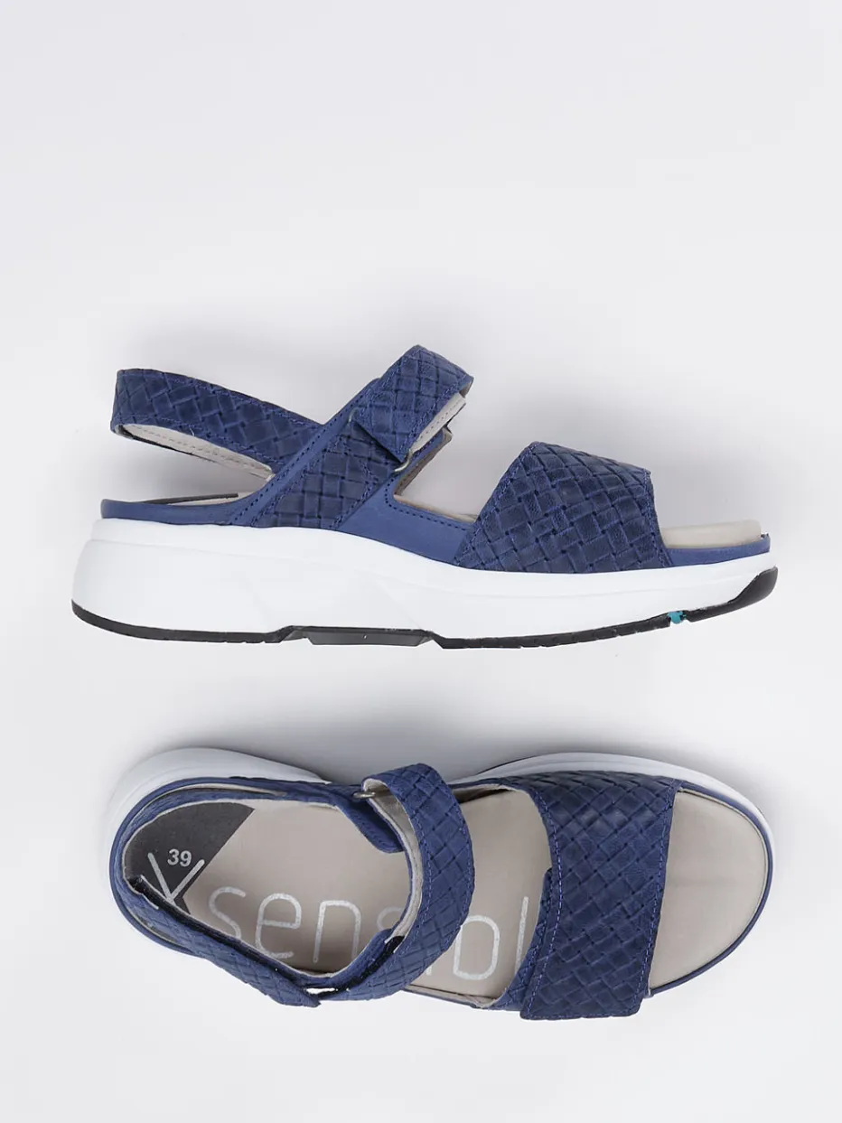 Damen XSENSIBLE – Komfort-Sandale aus geprägtem Leder