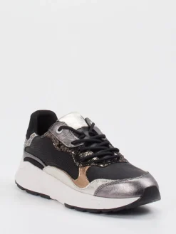 – Sneaker aus Metallic im Chunky-Design*XSENSIBLE Hot