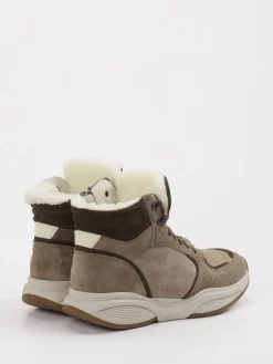 – Stiefelette aus Veloursleder in Taupe*XSENSIBLE Sale