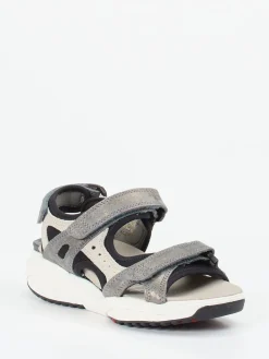 Damen XSENSIBLE – Trekkingsandale aus Stretch und Veloursleder