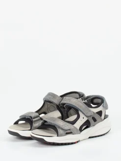 Damen XSENSIBLE – Trekkingsandale aus Stretch und Veloursleder