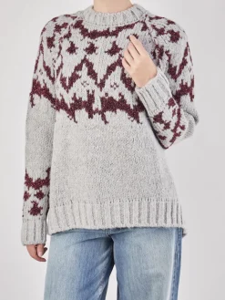 – Strickpullover aus Textil in Hell*Yippie Hippie Hot