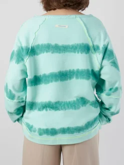 – Sweatshirt aus Baumwolle im Tie-Dye-Look*Yippie Hippie Online